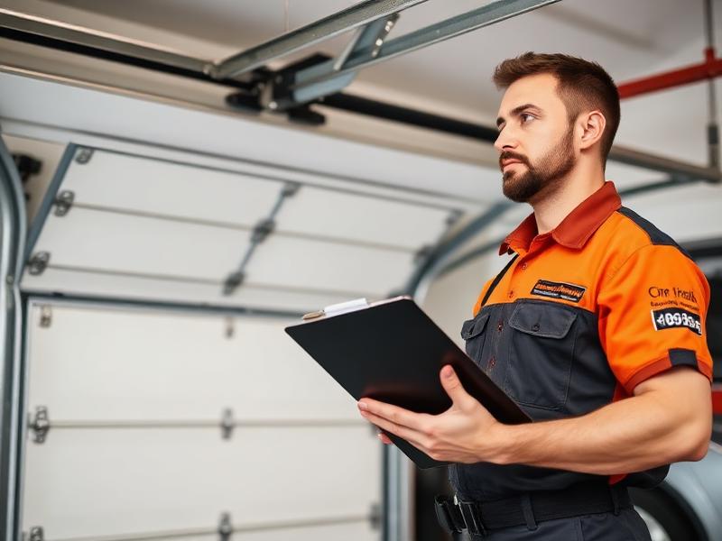 Maintenance - Harrah Garage Doors professional garage door service